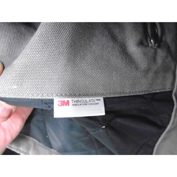 Carhartt Size XXL (20) Women’s Duck Canvas Hooded Vest Quilt Lined 3M Thinsulate - Picture 9 of 10